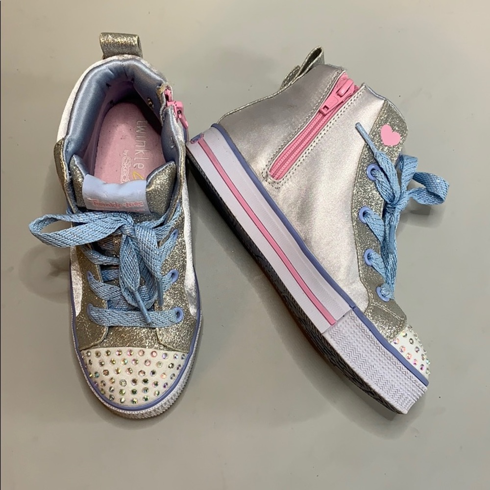 Skechers Twinkle Toes Lite Wonder Wingz High tops